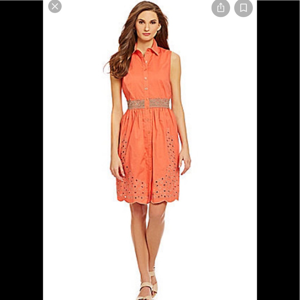 Alex Marie Sophelia Poplin Shirt Dress.